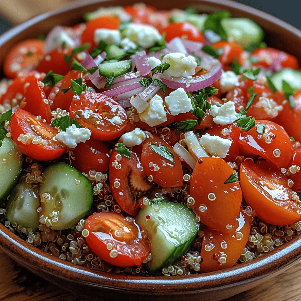 In a world where health-conscious eating is becoming more prevalent, the Roasted Red Pepper and Quinoa Salad stands out as a deliciously vibrant option that appeals to a wide range of taste buds. This salad not only bursts with flavor but also offers an array of nutritional benefits, making it an ideal choice for those looking to incorporate wholesome ingredients into their meals. Whether you’re preparing a light lunch, a hearty dinner, or a dish to impress at your next potluck, this salad is versatile enough to suit any occasion.