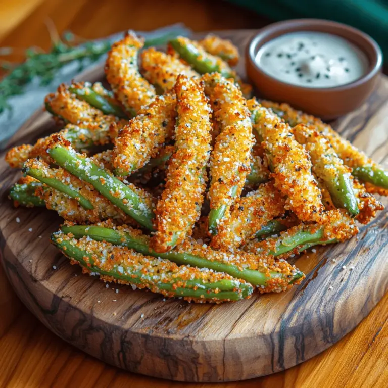 In today’s health-conscious world, the quest for nutritious yet satisfying snacks has led to the rise of innovative vegetable-based alternatives. Gone are the days when snacking meant reaching for chips or cookies; instead, people are turning to vibrant vegetables to satisfy their cravings without the guilt. One such delightful option that has taken the culinary scene by storm is crispy Parmesan green bean fries. These savory, crunchy snacks not only offer a delicious flavor but also pack a nutritional punch that can easily fit into a balanced diet.