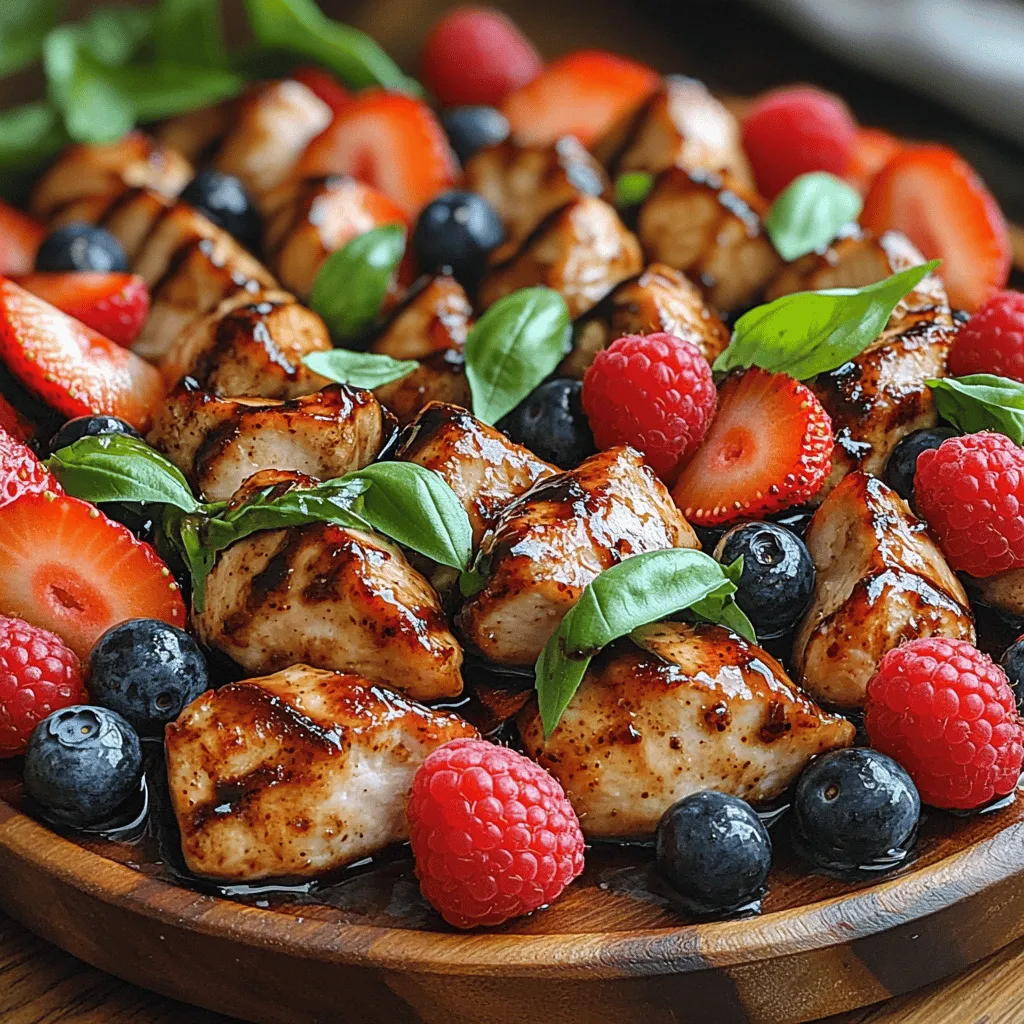 To truly appreciate the deliciousness of Balsamic Berry Chicken Bites, it's important to understand the key components of the recipe. Each ingredient plays a vital role in shaping the flavor profile and nutritional value of the dish.
