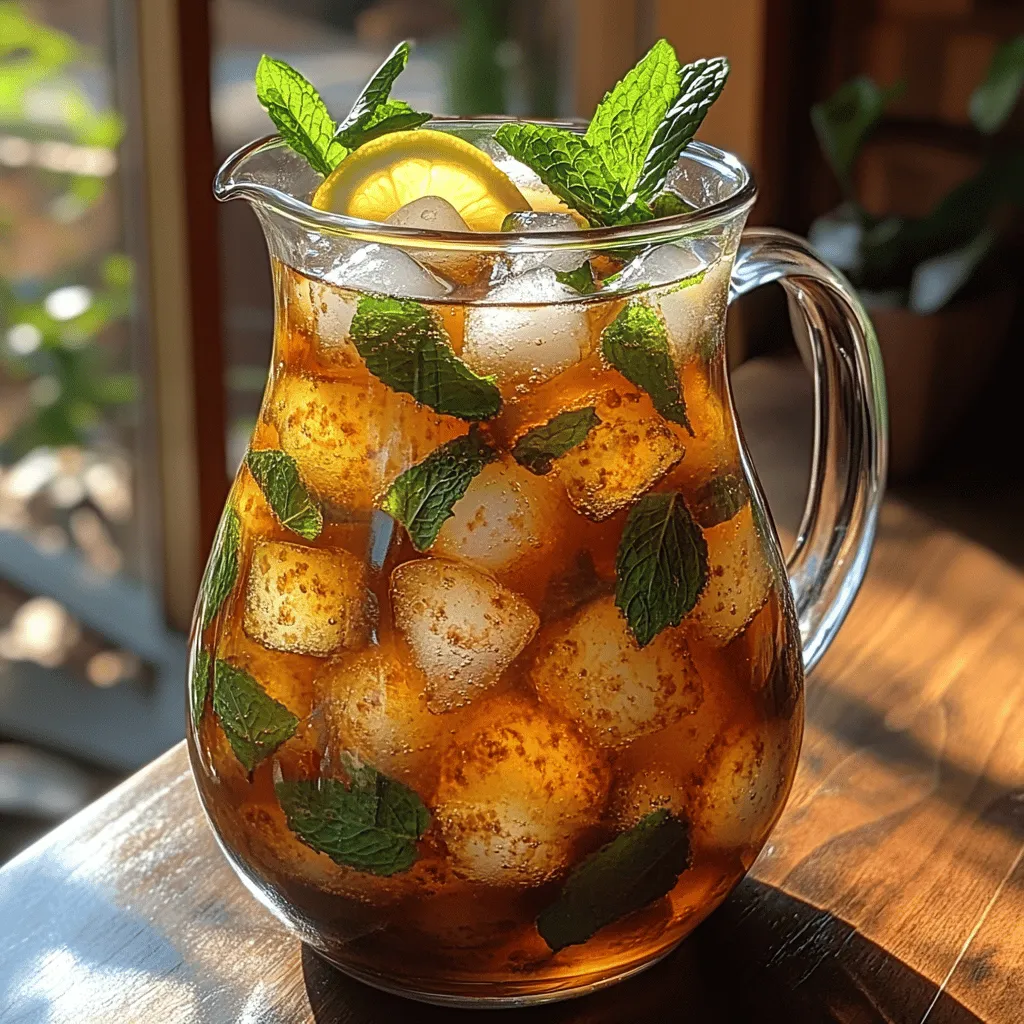 As the temperature rises and the sun shines brightly, there's nothing quite like a refreshing beverage to keep you cool. Iced tea has long been a beloved staple during the warmer months, known for its versatility and ability to quench thirst effectively. Among the myriad of iced tea variations, the Refreshingly Cool Iced Vanilla Mint Tea stands out with its unique blend of flavors that not only tantalize the taste buds but also refresh the spirit.