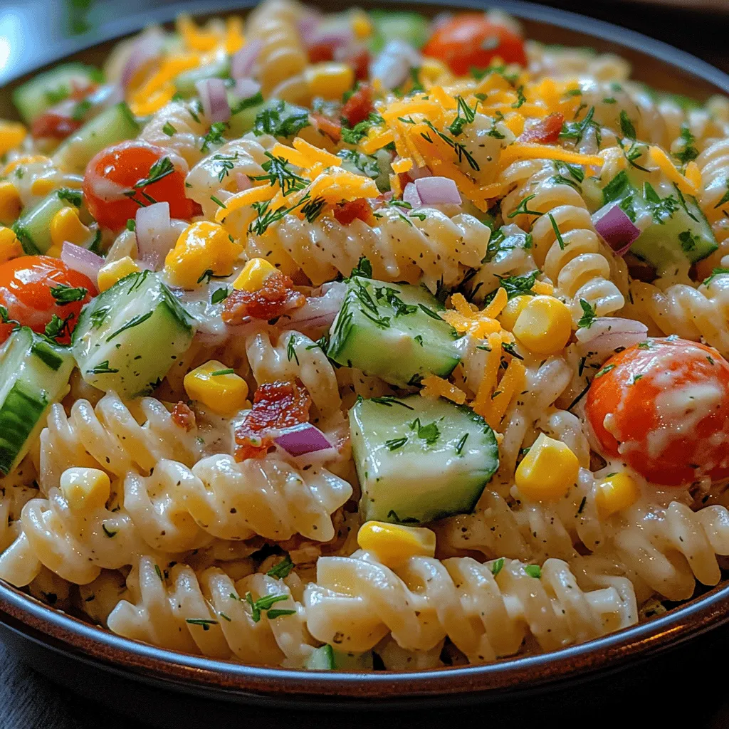 Pasta salads are a beloved staple in the culinary world, adored by home cooks and food enthusiasts alike. Their versatility, vibrant colors, and ability to cater to various tastes and dietary preferences make pasta salads an excellent choice for gatherings, picnics, or as a refreshing side dish. Among the myriad of pasta salad options available, the Creamy Ranch Pasta Salad stands out as a delightful combination of rich flavors and appealing textures. With its blend of fresh vegetables, a creamy ranch dressing, and the tantalizing option of crispy bacon, this salad is a perfect addition to any meal or event.