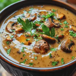 Mushroom soup is more than just a dish; it’s a culinary experience that resonates with many due to its rich flavors and comforting texture. Whether served as an elegant starter at a gourmet dinner or enjoyed as a cozy bowl on a chilly evening, mushroom soup has a universal appeal that transcends cultures and cuisines. Its creamy, hearty nature makes it a beloved choice for both the casual cook and the refined palate.