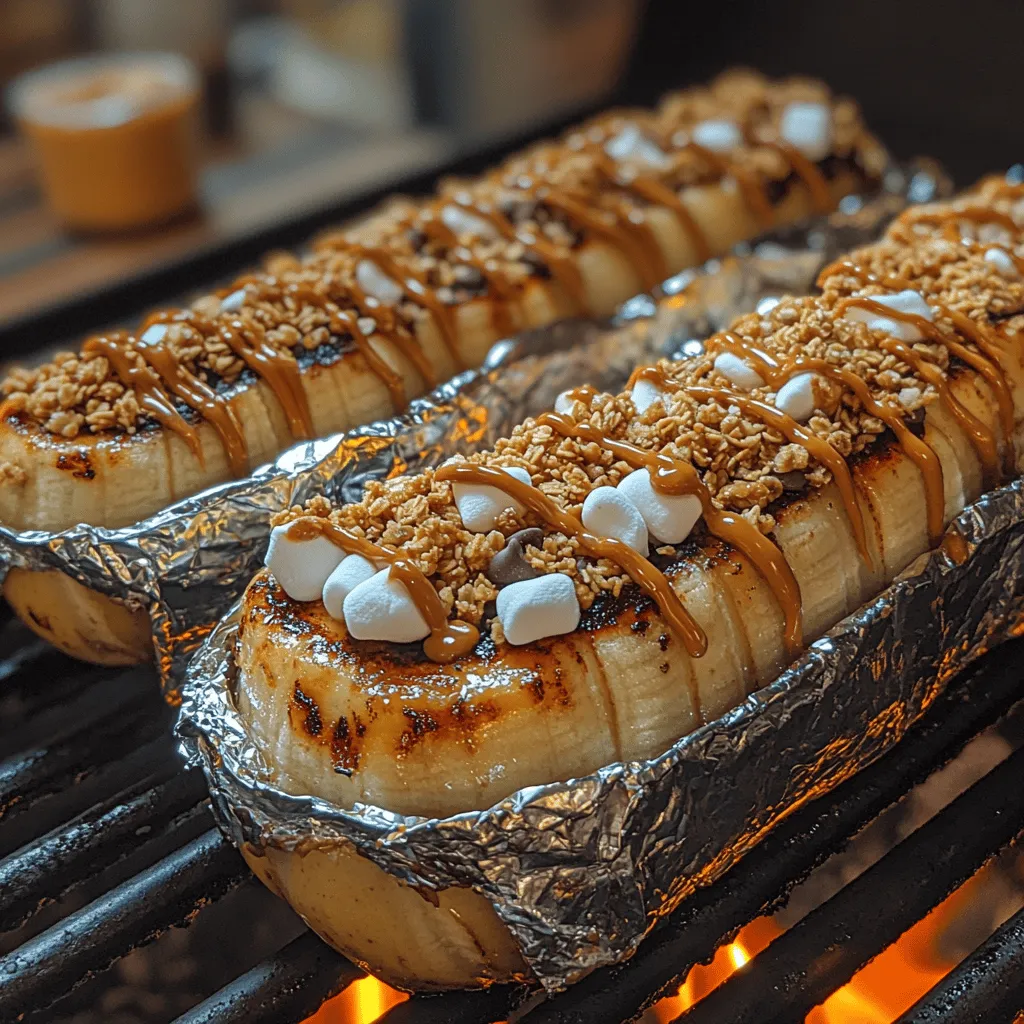 Before diving into the preparation of your S'mores Fantasy Grilled Banana Boats, it's essential to understand the role of each ingredient in this delightful recipe. Each component contributes to the overall flavor, texture, and experience of this grilled dessert.