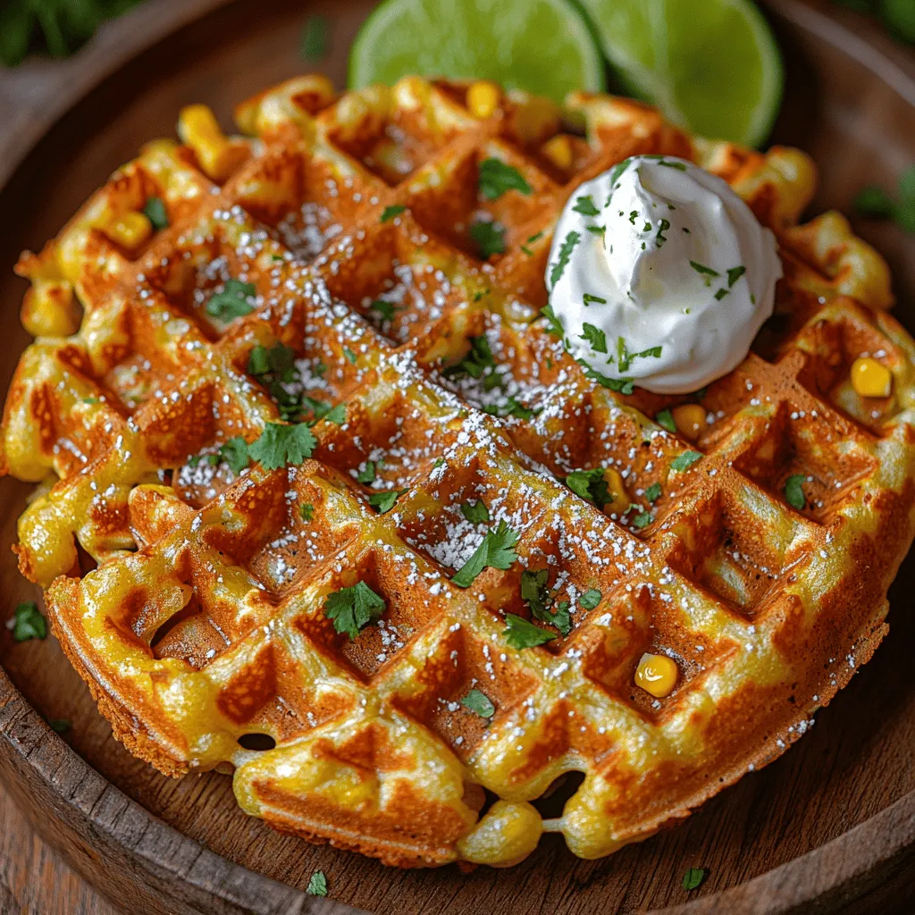To create the perfect Savory Sweet Corn Fritter Waffles, it's essential to understand the role of each ingredient. Here’s a closer look at the key components of this delightful recipe: