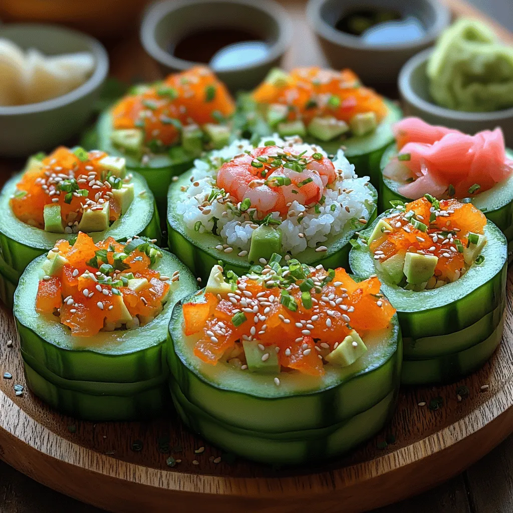 In today’s health-conscious world, the demand for fresh and innovative alternatives to traditional recipes is on the rise. Among these, sushi-inspired dishes have gained immense popularity due to their versatility and aesthetic appeal. Enter the Crunchy Cucumber Sushi Stacks—an exciting alternative that’s not only visually stunning but also a refreshing blend of flavors. This dish perfectly embodies the trend of healthy eating while satisfying the cravings for sushi without the heaviness often associated with it.
