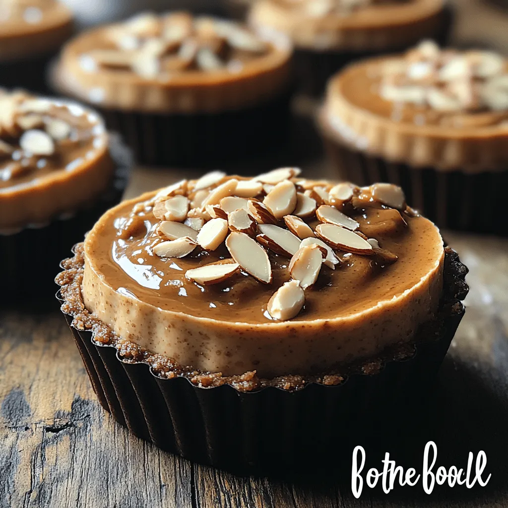 Indulging in a delicious dessert doesn't have to mean spending hours in the kitchen. The Decadent No-Bake Almond Butter Cheesecakes are a perfect blend of creamy, nutty flavors and a crunchy crust, making them an irresistible treat for any occasion. These cheesecakes are not only a delight to the taste buds but also offer a wholesome alternative to traditional baked desserts. With a few simple ingredients and minimal effort, you can create a dessert that looks as good as it tastes.