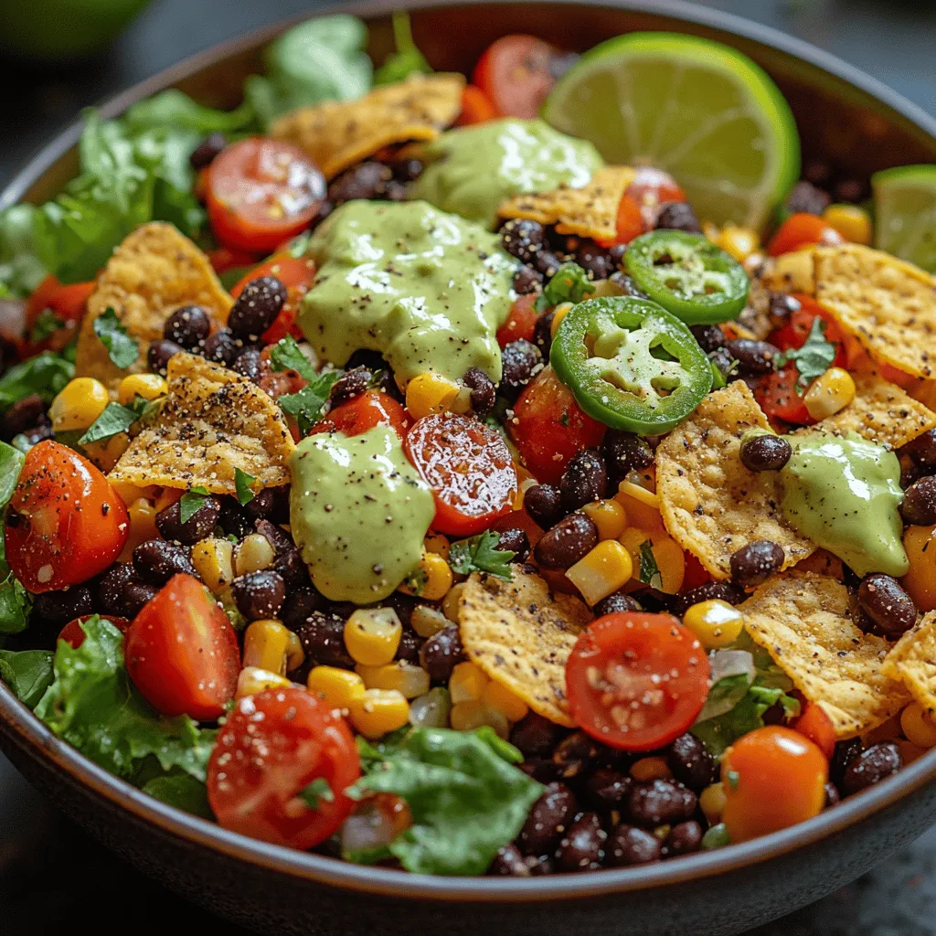 As the popularity of vegan cuisine continues to soar, more and more people are discovering the incredible health benefits and delicious flavors that plant-based meals can offer. This rise in interest is not just a trend; it reflects a growing awareness of the significant impact that food choices have on our health and the environment. Among the myriad of options available, the Vibrant Vegan Taco Salad Bowl stands out as a delightful, colorful meal that is both nutritious and satisfying.