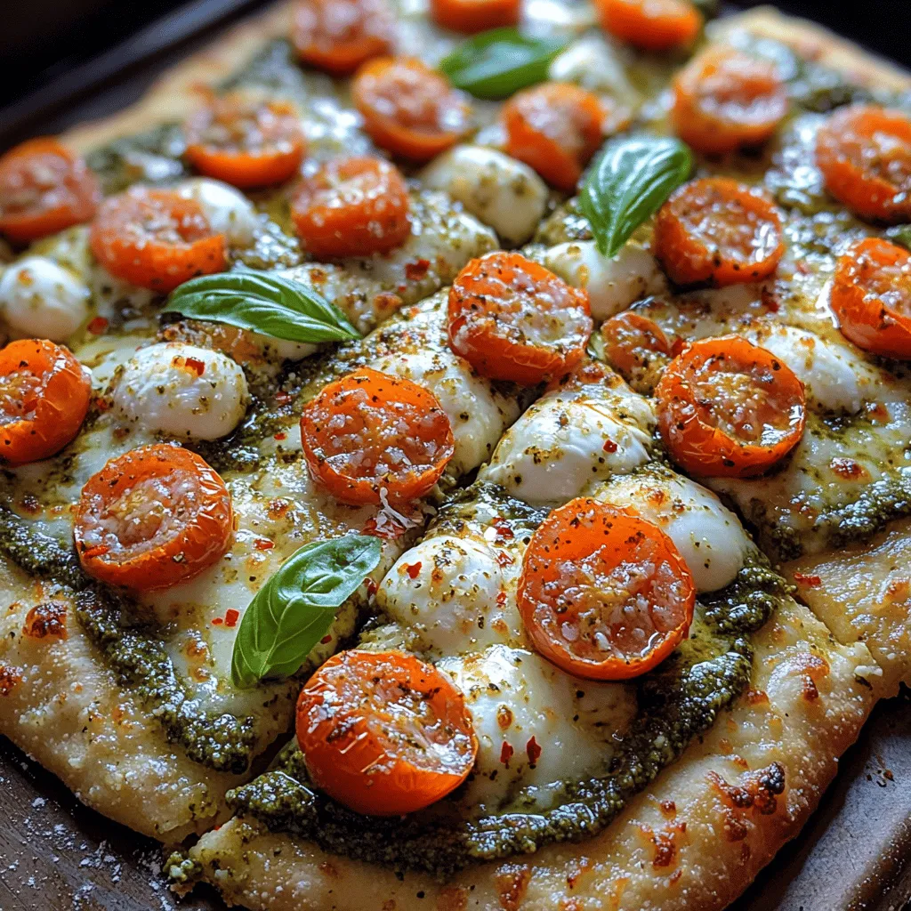 There’s something truly magical about homemade pizza. It’s not just the delightful aroma that wafts through your kitchen or the satisfaction of pulling a freshly baked pie from the oven; it’s the joy of creating a meal that can be customized to your taste. Among the myriad of combinations, Cherry Tomato Pesto Pizza stands out for its vibrant flavors and simplicity. With the sweet, juicy burst of cherry tomatoes and the aromatic freshness of basil pesto, this pizza is an ode to the beauty of fresh ingredients.