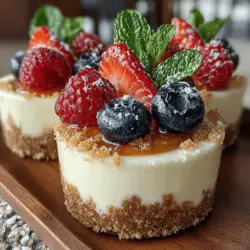 In the world of desserts, no-bake options have carved out a niche that is both appealing and practical. These delightful treats offer a perfect solution for those who want to whip up something sweet without the hassle of turning on the oven. One standout option in this category is the No-Bake Cheesecake Cup, a simple, elegant, and utterly delicious dessert that captivates the senses.