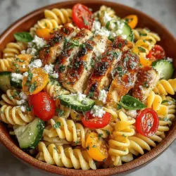 As the days grow longer and temperatures rise, the appeal of chilled pasta salads becomes undeniable. These delightful dishes are not only refreshing but also incredibly versatile, making them a perfect choice for a variety of occasions. Whether you’re planning a summer picnic, hosting a backyard barbecue, or simply looking to prepare something light and satisfying for family dinner, a chilled chicken pasta salad with Italian dressing stands out as a crowd-pleaser. This dish combines a harmonious balance of flavors and textures, showcasing nutritious ingredients that make every bite both delicious and wholesome.