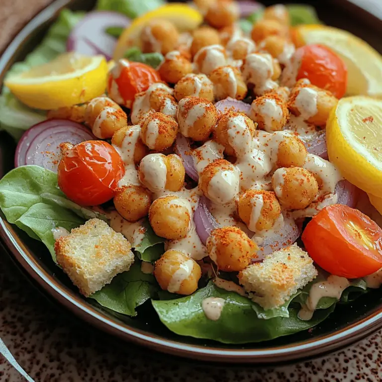 The Caesar salad has long enjoyed a place at the heart of culinary traditions, celebrated for its crisp romaine, creamy dressing, and crunchy croutons. However, as plant-based diets gain traction and vegan alternatives become more mainstream, the classic Caesar is evolving. Enter the Crispy Chickpea Caesar Salad—a vibrant, nutrient-dense rendition that swaps traditional ingredients for wholesome ones, without compromising on flavor or texture.