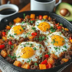 When it comes to breakfast, few dishes are as satisfying and comforting as a hearty skillet meal. The Maple Sausage Sweet Potato Breakfast Skillet is a delightful combination of sweet and savory flavors, making it a perfect start to your day. This dish brings together the natural sweetness of sweet potatoes, the rich taste of maple-flavored sausage, and the freshness of sautéed vegetables, resulting in a breakfast that is not only delicious but also balanced and nourishing.