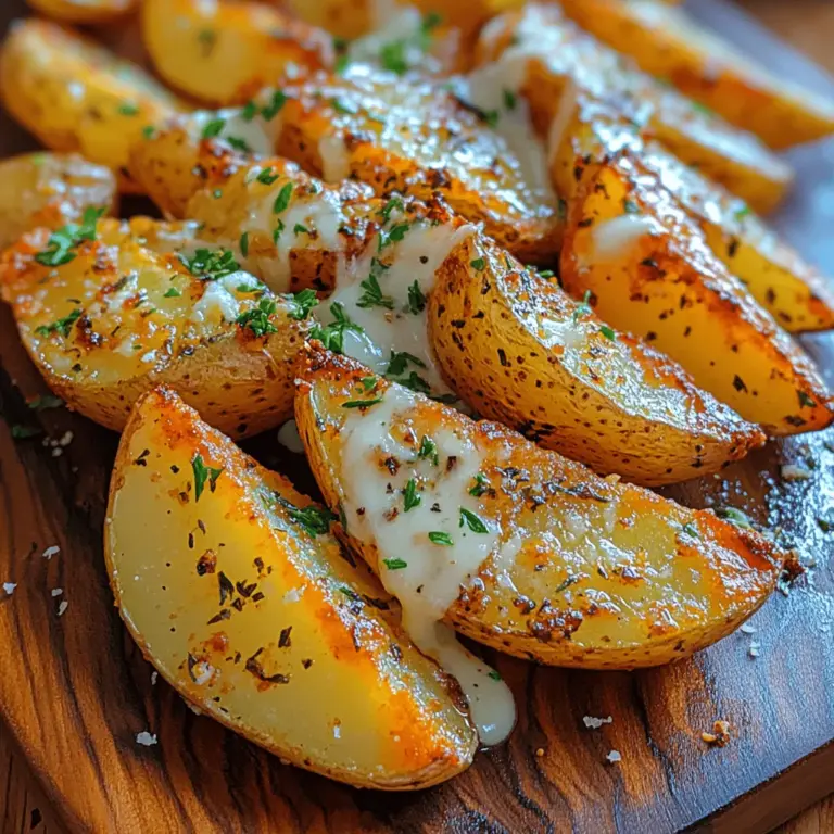If you're searching for a side dish that combines simplicity, flavor, and versatility, look no further than Golden Crunch Herb Roasted Potato Wedges. This dish is not just a staple for weeknight dinners but also a crowd-pleaser at festive gatherings and casual get-togethers. With their crispy exterior and fluffy interior, these potato wedges make for a perfect accompaniment to a variety of main courses, from juicy grilled meats to vibrant vegetarian options.