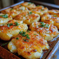 Potatoes are a beloved staple in kitchens around the world, cherished for their versatility and ability to adapt to countless cooking styles. From fluffy mashed potatoes to crispy fries, they can be transformed into a variety of dishes that please both the palate and the eye. Among these delightful preparations, crispy smashed baby potatoes stand out as a particularly tantalizing option. This dish not only serves as an excellent side but also makes for a satisfying snack on its own.