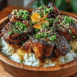 If you’re looking for a dish that beautifully balances sweet and savory flavors, look no further than Sticky Garlic Soy Chicken with Sesame Rice. This mouthwatering recipe is not just a feast for the taste buds; it’s also a testament to the rich, diverse culinary traditions of Asia. Imagine tender chicken glazed with a sticky, aromatic sauce, served alongside fluffy rice infused with nutty sesame oil and sprinkled with crunchy toasted seeds. It’s a delightful meal that can transform any ordinary weeknight dinner into an extraordinary culinary experience.