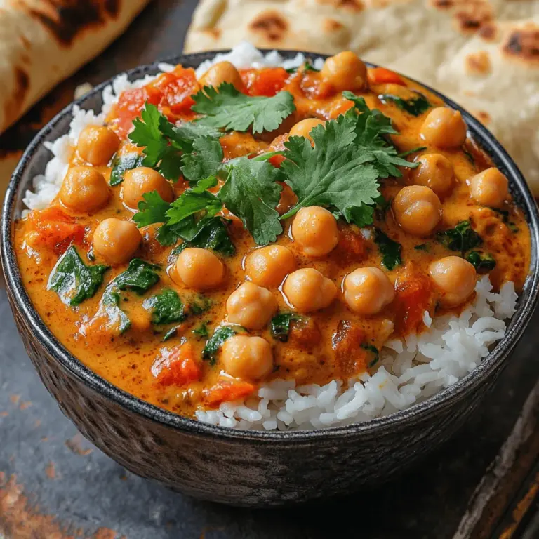 If you're searching for a dish that perfectly balances comfort and nutrition, look no further than creamy tomato chickpea curry. This vibrant dish not only tantalizes the taste buds with its rich flavors but also offers a wealth of health benefits, making it an ideal choice for anyone looking to incorporate more plant-based meals into their diet. The combination of tender chickpeas, savory tomatoes, and a creamy coconut sauce creates a delightful harmony that is both satisfying and nourishing.