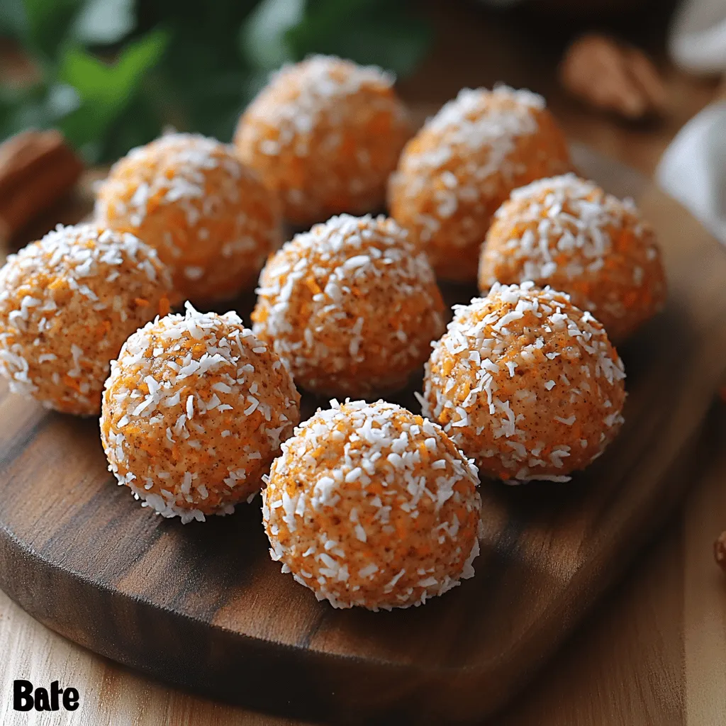 In a world where healthy snacking can often feel like a compromise between taste and nutrition, Spiced Carrot Cake Energy Bites emerge as a delightful solution. These bite-sized treats not only satisfy your sweet tooth but also pack a powerful nutritional punch. Originating from the beloved carrot cake, these energy bites take the essence of the classic dessert and transform it into a convenient, on-the-go snack. The tradition of incorporating carrots into desserts dates back to medieval Europe, where carrots were used as a sweetener in cakes due to their natural sugars. The modern carrot cake we know and love became popular in the United States during the 20th century, and now, with the rise of healthy eating trends, it's inspiring a new generation of snacks that are both wholesome and delicious.
