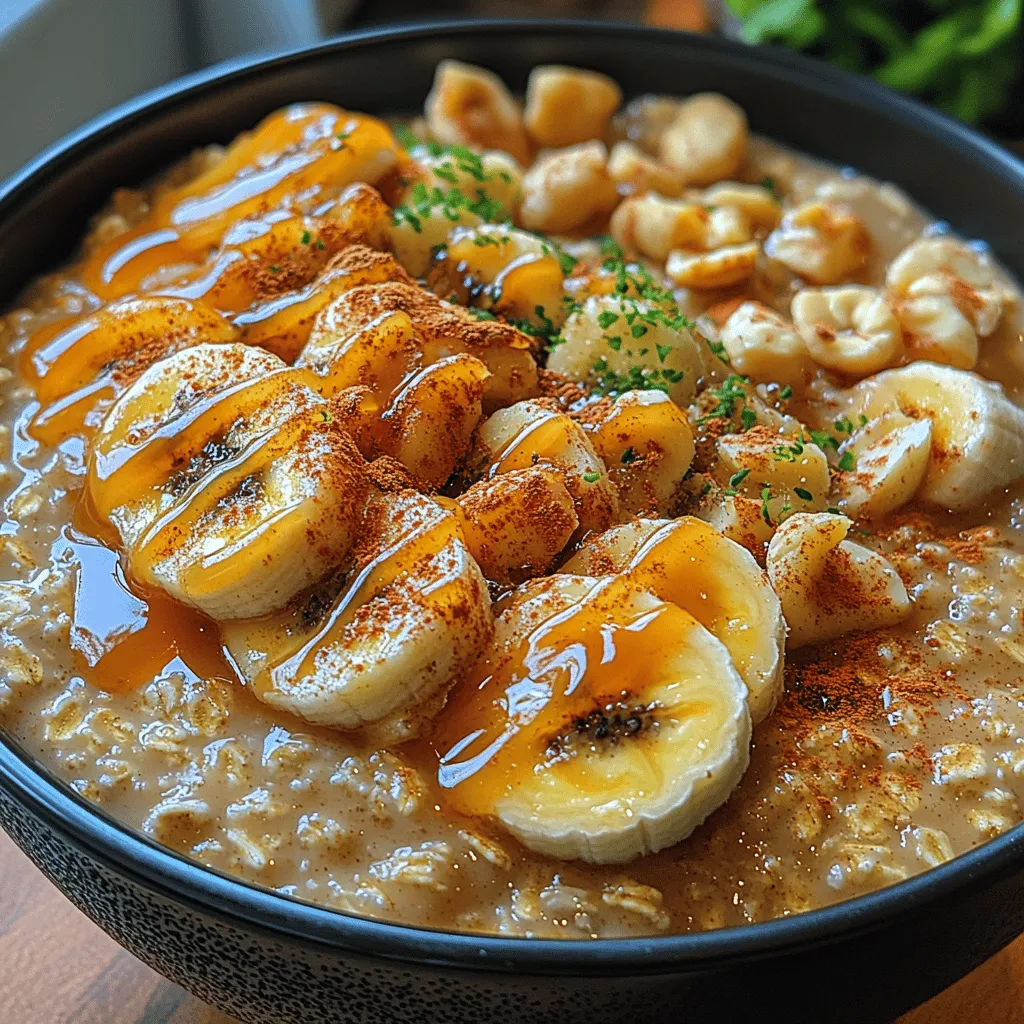 When it comes to breakfast, finding the perfect balance between indulgence and nutrition can often feel like a daunting task. However, the Dreamy Creamy Caramel Banana Oats recipe strikes a harmonious blend of both, making it an enticing choice for anyone looking to start their day on a delicious note. This recipe is more than just a morning meal; it's a delightful experience that transforms simple ingredients into a bowl of creamy goodness that satisfies both your taste buds and your nutritional needs.