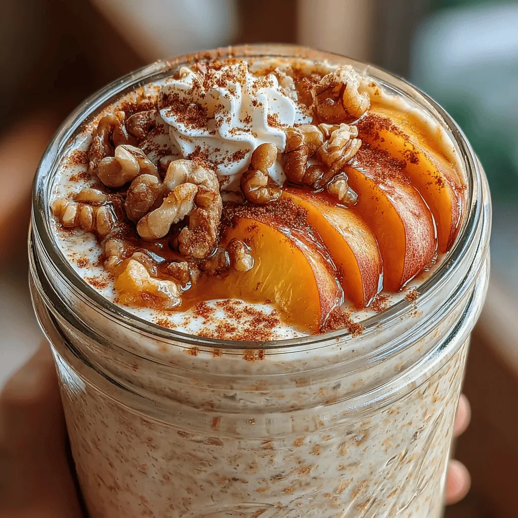 In today's fast-paced world, finding a nutritious and convenient breakfast option can feel like a daunting task. Enter overnight oats: a simple, no-cook breakfast that allows you to prepare your morning meal the night before. This versatile dish offers a base for endless flavor combinations and is packed with nutrients to fuel your day. One delightful variation that captures the essence of summer is the Easy Peach Pie Overnight Oats. This recipe combines the wholesome goodness of oats with the sweet, juicy flavor of fresh peaches, creating a deliciously satisfying breakfast that will leave you looking forward to the morning.