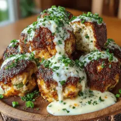 In a world where traditional recipes often lean heavily on fatty meats and rich sauces, finding healthier alternatives can be a challenge. Ground turkey, in particular, offers a fantastic substitute for beef or pork, providing all the satisfaction of meatballs with reduced fat content. Moreover, by incorporating ingredients like jalapeños and a creamy cheese sauce, this recipe ensures that flavor is never sacrificed for health. Instead of feeling weighed down after a meal, you can relish every bite and still feel light and energetic.