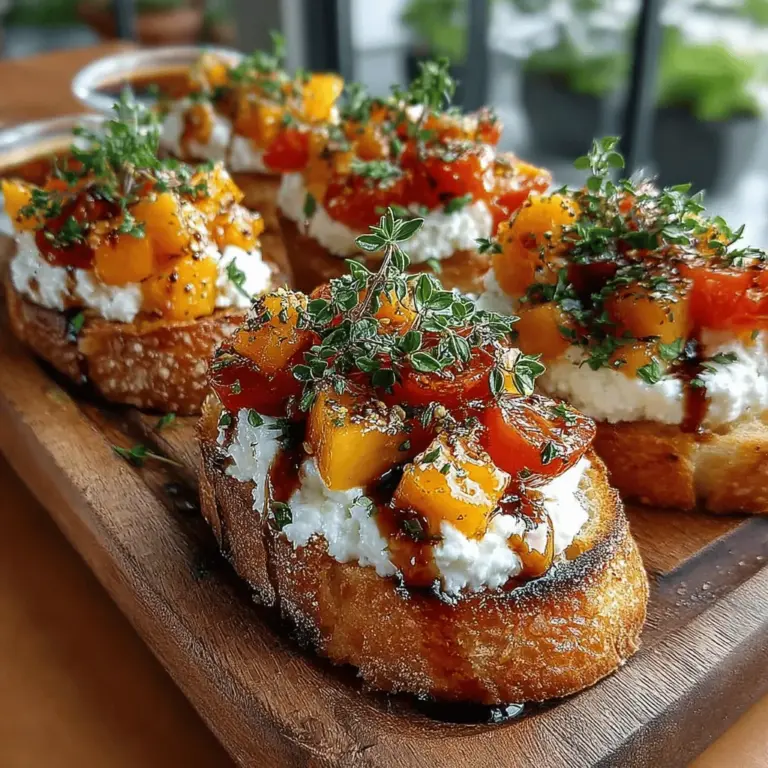 Bruschetta has long been celebrated as a versatile appetizer that brings people together over shared flavors and a love for fresh ingredients. Originating from Italy, this simple yet elegant dish is characterized by toasted bread topped with a variety of ingredients, making it perfect for gatherings, casual dining, or even a refined soirée. Among the myriad of bruschetta toppings that one can explore, the combination of peach and ricotta stands out as a unique and delightful option. The sweet, juicy peaches pair beautifully with the creamy texture of fresh ricotta, creating a dish that is not only visually appealing but also bursting with flavor.