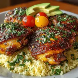 If you are looking to elevate your weeknight dinners or impress guests at a gathering, Zesty Lemon Basil Couscous with Succulent Roasted Chicken is a dish that promises to deliver on both flavor and visual appeal. This vibrant and refreshing meal combines the zestiness of lemon, the aromatic qualities of fresh basil, and the succulent tenderness of roasted chicken, creating a symphony of tastes that dance on your palate. Not only does it tantalize the taste buds, but it also offers a beautiful presentation that makes it perfect for any occasion.