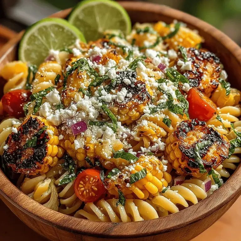 As the sun shines brighter and the days grow longer, there’s a particular joy in savoring fresh, vibrant dishes that capture the essence of summer. One such dish is the Sunny Grilled Corn Pasta Salad, a delightful combination of flavors and textures that perfectly embodies the spirit of the season. This pasta salad is not only visually appealing with its colorful ingredients, but it also packs a punch of flavor thanks to the grilling process and the use of fresh produce. Ideal for summer gatherings, potlucks, or simply as a light and refreshing meal, this dish brings together the best of what summer has to offer.