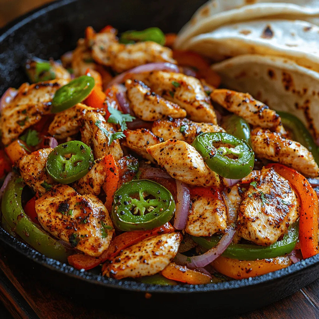 Fiery Jalapeño Lime Chicken Fajitas are an exciting and flavorful dish that embodies the vibrant spirit of Mexican cuisine. This dish is deeply rooted in the traditions of Tex-Mex cooking, where bold flavors and fresh ingredients come together to create a meal that is both satisfying and invigorating. Fajitas, in general, have gained immense popularity not only in North America but around the world, celebrated for their versatility and the ability to cater to various tastes and preferences.
