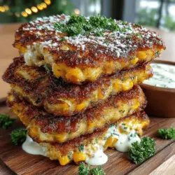 Fritters are a beloved dish across many cultures, celebrated for their versatility and the ability to adapt to a variety of ingredients. From savory vegetable fritters to sweet dessert versions, this dish has a special place in culinary traditions worldwide. Among the many fritter recipes out there, Cheesy Corn Delight Fritters stand out as a delightful fusion of flavors that combine the natural sweetness of corn with the richness of cheese. These fritters are not only easy to prepare but also serve as an irresistible snack or appetizer for any gathering.