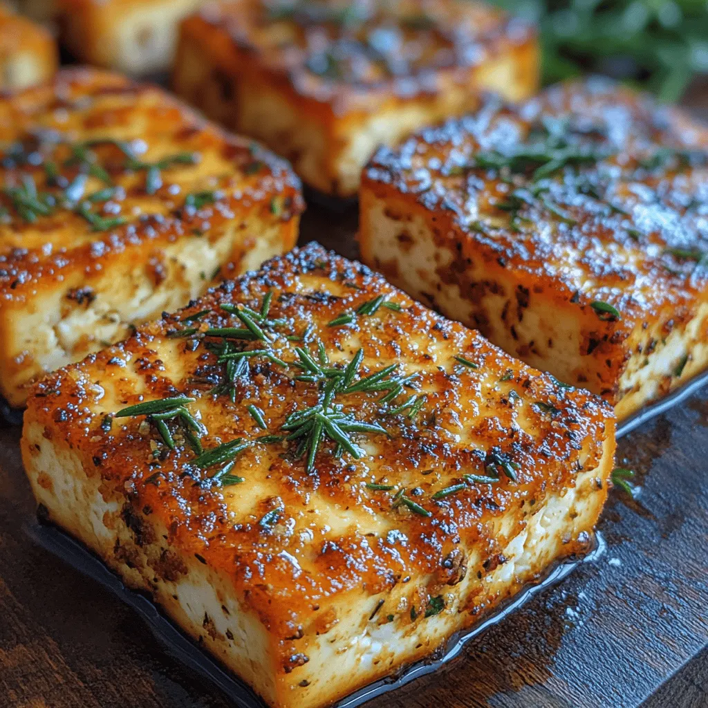 In recent years, plant-based eating has transcended dietary trends to become a mainstream lifestyle choice embraced by health-conscious individuals and environmentally aware consumers alike. As more people recognize the health benefits and sustainability of plant-based diets, ingredients like tofu have gained significant traction. Tofu, often regarded as a culinary chameleon, is celebrated for its unique ability to absorb flavors and adapt to various cooking styles, making it an excellent choice for a wide range of dishes. Among the many ways to prepare tofu, Savory Herb-Crusted Tofu Steaks stand out as a flavorful and satisfying option that caters to both vegans and non-vegans alike. This dish not only serves as a delightful centerpiece for any meal but also showcases the versatility of tofu, proving that plant-based eating can be both delicious and nourishing.