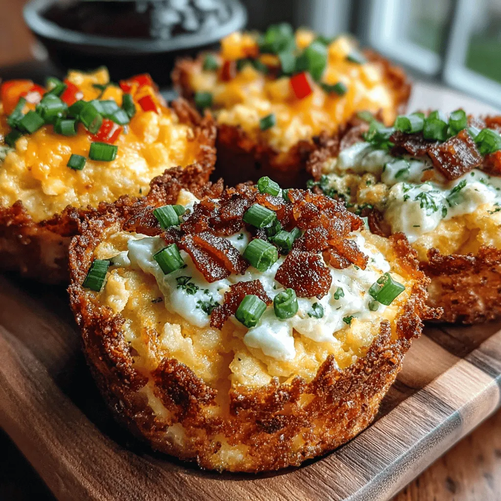 To master the art of making Golden Hashbrown Egg and Cheese Cupcakes, it’s essential to understand the roles of each ingredient in this recipe. The key components come together beautifully to create a dish that is not only delicious but also fulfilling.