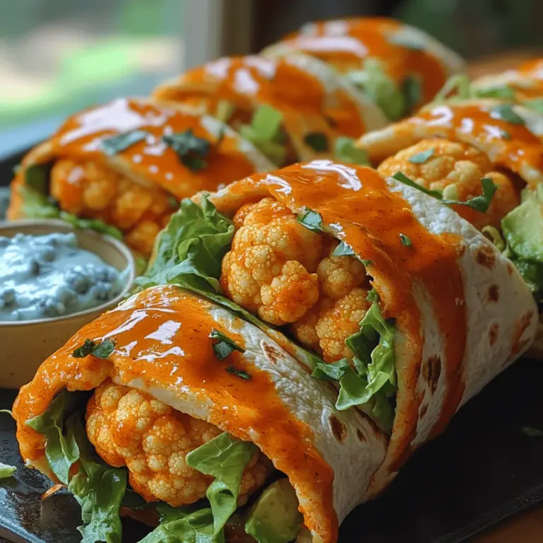 To achieve the perfect crunch in your Buffalo Cauliflower Wraps, it's essential to master the baking process. The right temperature and timing can make a significant difference in texture.