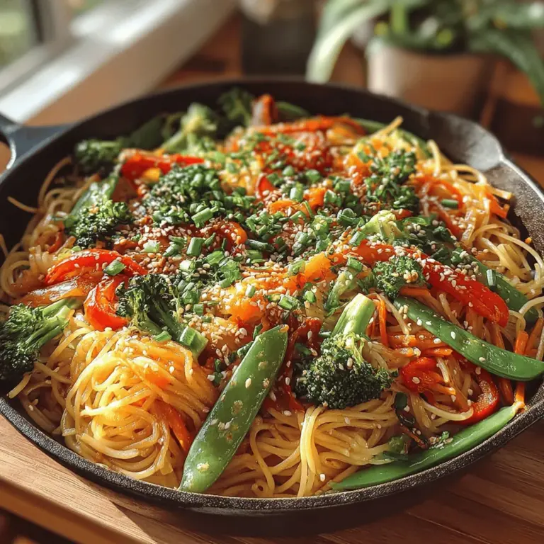 In today’s fast-paced world, the demand for quick yet satisfying meals has reached an all-time high. Stir-fry dishes, in particular, have gained popularity for their ability to combine flavor, nutrition, and speed. Among these, the Sticky Ginger Garlic Noodle Stir Fry stands out as a delightful option that promises to tantalize the taste buds while being easy to prepare. This dish not only showcases a perfect balance of flavors but also offers an array of textures that make each bite an enjoyable experience.