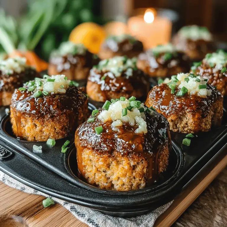 When it comes to comfort food, few dishes resonate with families quite like meatloaf. It's a classic that evokes nostalgia and warmth, but with a modern twist, we introduce you to Honey Garlic Glazed Meatloaf Minis. These delightful mini meatloafs combine the rich, savory flavors of traditional meatloaf with a sweet and tangy honey garlic glaze that is sure to please even the pickiest eaters. Whether you're looking for a quick weeknight dinner or a fun dish to serve at gatherings, these meatloaf minis offer both satisfaction and versatility.