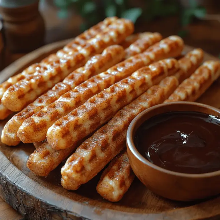 In recent years, the culinary landscape has witnessed an explosion of innovative dessert recipes and fusion foods, captivating food enthusiasts around the globe. Among these delightful creations, Spiced Churro Waffle Sticks have emerged as a standout treat, perfectly blending the crispy, indulgent charm of churros with the fluffy comfort of waffles. This recipe offers a tantalizing experience that brings together two beloved treats, resulting in an irresistible snack that is as fun to eat as it is delicious.