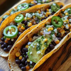 Tacos have long been celebrated as a versatile meal option that caters to a wide range of tastes and preferences. From traditional beef and chicken fillings to innovative vegetarian and vegan alternatives, tacos can be customized to suit any palate. One of the standout recipes in the realm of plant-based cuisine is the Zesty Black Bean Corn Tacos. This dish not only offers a healthy and satisfying meal option but also showcases the vibrant flavors and textures that fresh ingredients can provide.