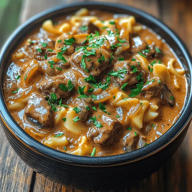 Searing the beef is a crucial step in developing the rich flavor profile of your creamy beef stroganoff. Begin by heating a tablespoon of olive oil or butter in a large skillet over medium-high heat. Once the oil is shimmering, add the beef strips in a single layer, ensuring that they do not overcrowd the pan. Searing in batches may be necessary to allow each piece to brown properly.