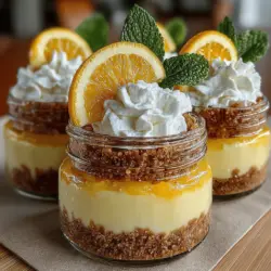 To fully appreciate the Zesty Lemon Cream Pie in a Jar, it’s essential to understand its layered structure. Each component plays a vital role in creating the overall flavor and texture of the dessert, ensuring that every bite is a harmonious blend of tastes and sensations.