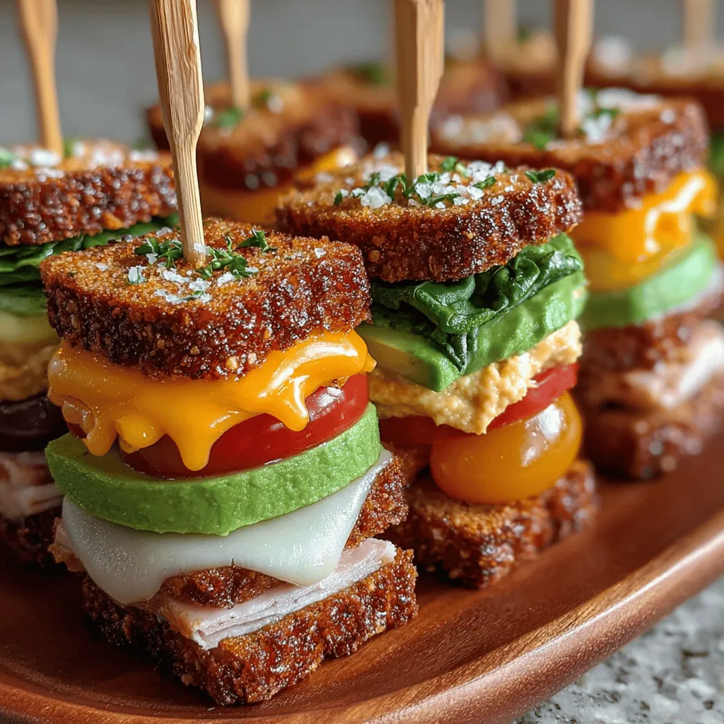 Mini sandwich skewers are more than just a snack; they are a delightful fusion of nutrition, flavor, and visual appeal. Whether you're planning a lively gathering with friends, a picnic in the park, or a family dinner, these colorful bites offer a perfect solution that caters to all ages and tastes. Their vibrant presentation not only captivates the eye but also entices the palate, making them an excellent choice for any occasion.