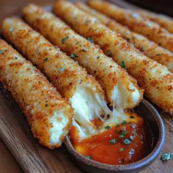 Mozzarella cheese sticks have long captured the hearts of snack enthusiasts and food lovers alike. Their allure lies in the delightful combination of a crispy exterior and a gooey, melty interior that creates an irresistible bite. Whether served as an appetizer in a bustling restaurant or enjoyed as a casual snack at home, mozzarella sticks have become a staple in the world of comfort food.