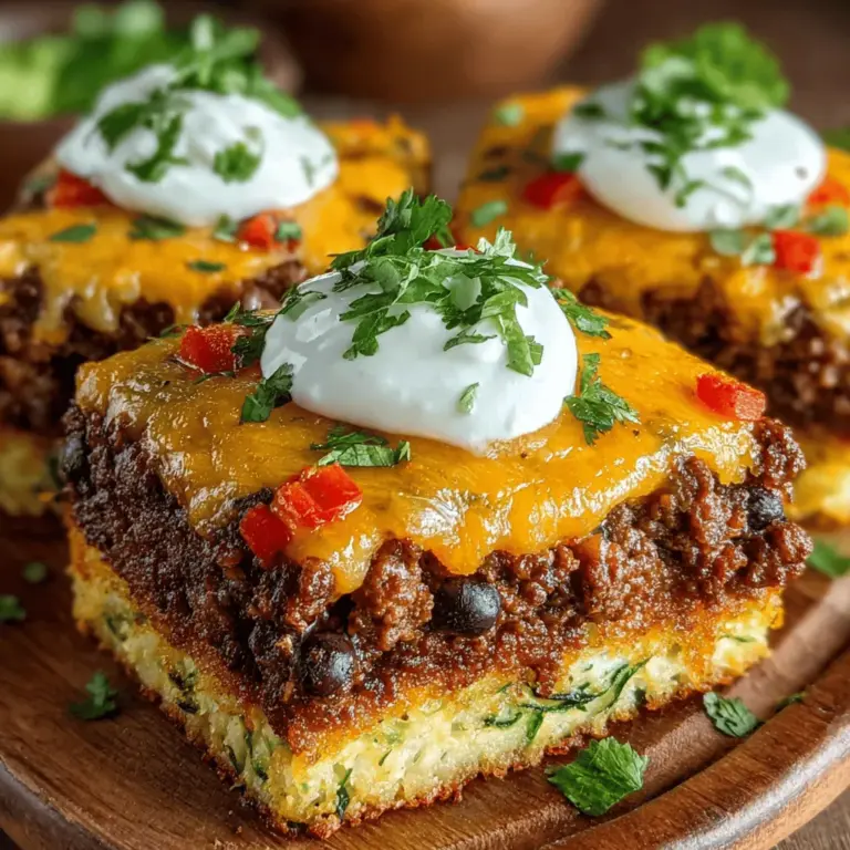 Casseroles have long been a staple in American kitchens, beloved for their convenience and comforting flavors. From the classic tuna noodle casserole to the beloved lasagna, these one-dish wonders offer an easy solution for busy weeknights and gatherings alike. However, with the increasing emphasis on healthy eating and dietary restrictions, many home cooks are seeking out nutritious alternatives that still deliver on taste. Enter the Cheesy Taco Zoodle Casserole, a mouthwatering dish that expertly marries the beloved flavors of tacos with the health benefits of zucchini noodles, or “zoodles.”