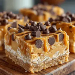 When it comes to satisfying a sweet tooth, few treats are as universally adored as chocolate chip cookies. However, what if you could take that classic flavor and texture and transform it into a convenient, no-bake dessert? Enter Chewy No-Bake Chocolate Chip Cookie Dough Bars—a delightful fusion of rich, buttery cookie dough and the ease of a no-bake recipe. These bars not only deliver the nostalgic taste of freshly baked cookies but also provide a healthier alternative that can be made in minutes.