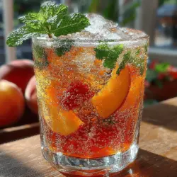 As the sun shines brightly on those warm summer days, there's nothing quite like a refreshing beverage to quench your thirst and invigorate your senses. Enter Spiced Ginger Peach Iced Tea Delight, a harmonious blend of flavors that promises to elevate any occasion, whether it's a leisurely afternoon on the porch or a lively gathering with friends. This iced tea is not just a drink; it is an experience—one that combines the sweetness of ripe peaches, the warm spice of fresh ginger, and the classic, robust flavor of black tea.