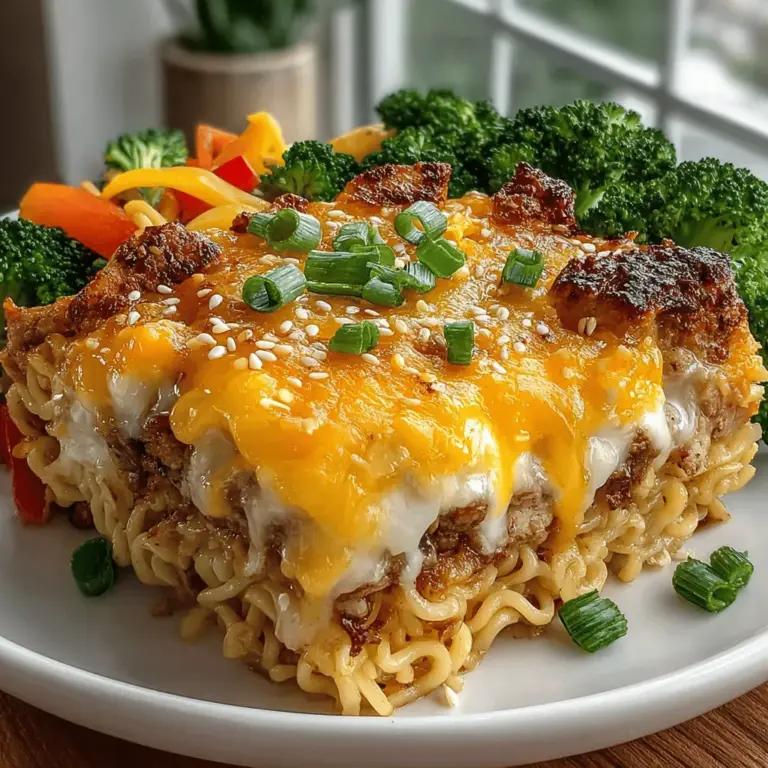 If you're looking for a dish that combines bold flavors, satisfying textures, and the comfort of a classic favorite, look no further than Ginger Teriyaki Chicken Ramen Bake. This unique recipe marries the beloved components of ramen with tender chicken and a medley of vegetables, all enveloped in a savory teriyaki sauce. The result is a deliciously hearty meal that is sure to please both ramen enthusiasts and those seeking a new and exciting chicken dinner option.
