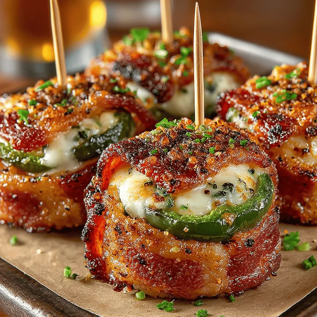 If you’re on the lookout for an appetizer that will elevate your next gathering, look no further than Sizzling Bacon-Wrapped Jalapeño Chicken Bites. This tantalizing dish artfully combines tender chicken, creamy cheese, and the fiery zing of jalapeños, all enveloped in crispy bacon. Each bite offers a delightful contrast of textures and flavors, making them an irresistible choice for parties, game days, or a cozy family dinner.