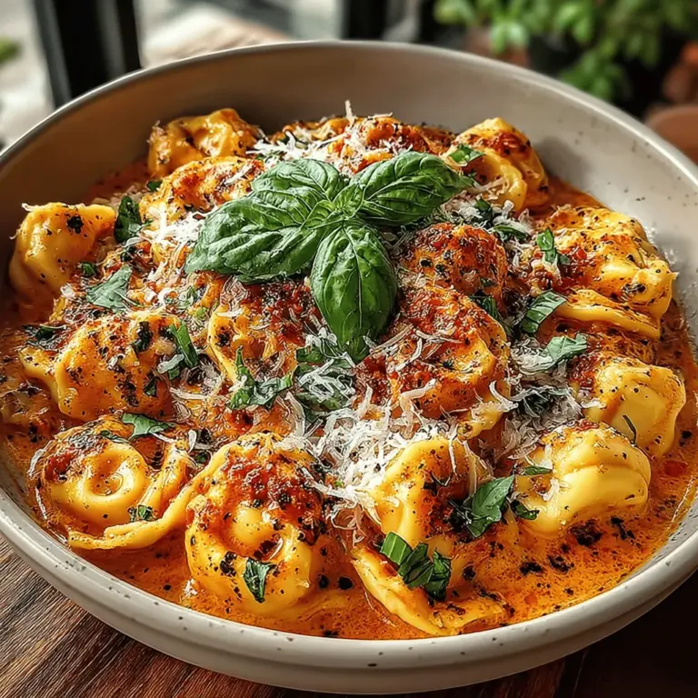 To create the perfect Creamy Roasted Red Pepper Tortellini, it’s essential to understand each ingredient and its role in contributing to the overall flavor and texture of the dish. Here’s a breakdown of the key components that will elevate your pasta experience.