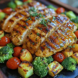 When it comes to crafting a delicious and satisfying meal, few dishes can rival the vibrant appeal of Sweet and Tangy Honey Dijon Chicken with Colorful Roasties. This recipe captivates the palate with its harmonious blend of sweet honey and zesty Dijon mustard, creating a flavor profile that dances on the tongue. Paired with an array of colorful roasted vegetables, this dish not only delights the senses but also embodies the essence of wholesome, home-cooked goodness.