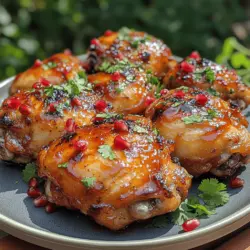 To create the perfect Tangy Pomegranate BBQ Chicken, it’s essential to understand the role of each ingredient in the recipe. The main components are straightforward yet impactful, each contributing to the overall flavor and texture of the dish.