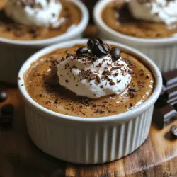 Indulging in a rich and creamy dessert can often feel like a luxurious escape from the everyday hustle and bustle. Among the myriad of dessert options available, Decadent Espresso Custard Pots stand out as a sophisticated yet approachable choice that seamlessly combines the deep, aromatic flavors of coffee with the silky smoothness of custard. This delightful treat is not just about satisfying one's sweet tooth; it holds a special place in dessert culture across various culinary traditions, often featuring in both casual gatherings and elegant dinner parties.