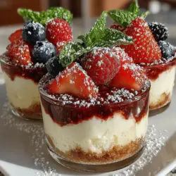 Trifles have gained immense popularity in the dessert world, celebrated for their ability to combine various flavors and textures in a single, visually appealing dish. The trifle, with its origins in England, is a layered dessert typically made with sponge cake, custard, fruit, and whipped cream. Today, the versatility of trifles allows home bakers to experiment with flavors and ingredients, resulting in countless variations. Among these, the Berry Bliss Mascarpone Trifle Cups stand out as a perfect embodiment of indulgence and elegance.